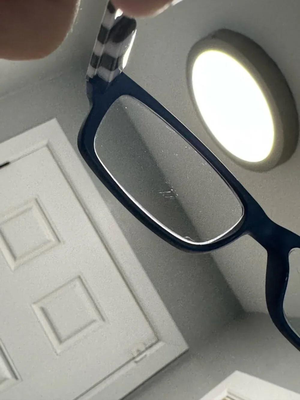 Peepers 272 + 1.25 Reading Glasses Blue W Black & White Temples